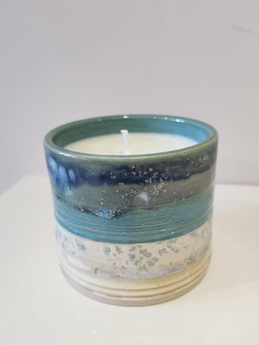 Beach Glaze, Fresh Linen Scented Candle