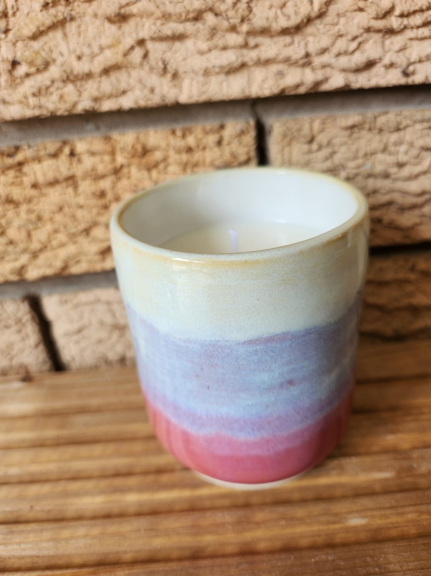 Rainbow Glaze, Mango Scented Candle